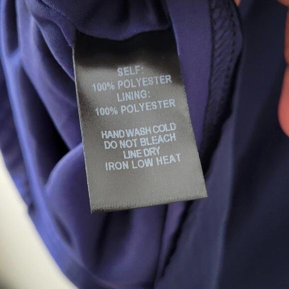 Lulus Any Sway, Shape, or Form Navy Halter Dress - Picture 7 of 8